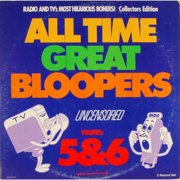 (VINTAGE) Kermit Schafer - All Time Great Bloopers Uncensored Vol. 5 & 6 2LP [MINT/SEALED] (1977,US)