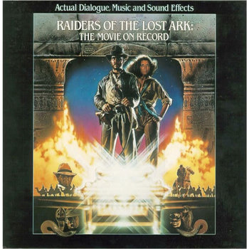 (VINTAGE) Steven Spielberg - Raiders Of The Lost Ark: The Movie On Record LP [Cover:VG+,Disc:VG+] (1981, Canada)