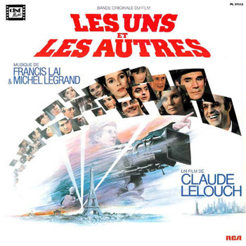 (VINTAGE) Francis Lai & Michel Legrand - Les Uns Et Les Autres OST LP [Cover:VG+,Disc:VG+] (1982,Netherland)