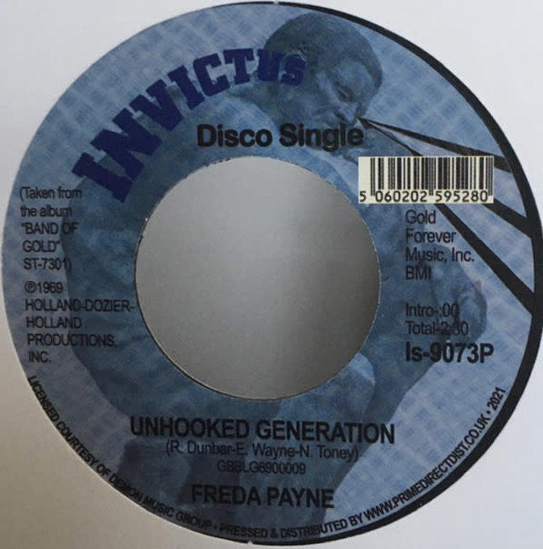 Freda Payne ‎– Unhooked Generation 7" [RSD2021]