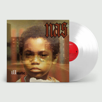 Nas - Illmatic LP (2021 Reissue, Clear Vinyl, Columbia)