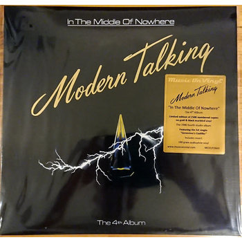 Modern Talking - In The Middle Of Nowhere LP (2021 Music On Vinyl Reissue), Gold and Black Marbled Vinyl, 180g