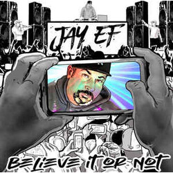 Jay-Ef - Believe It Or Not CD (2021), cardboard sleeve