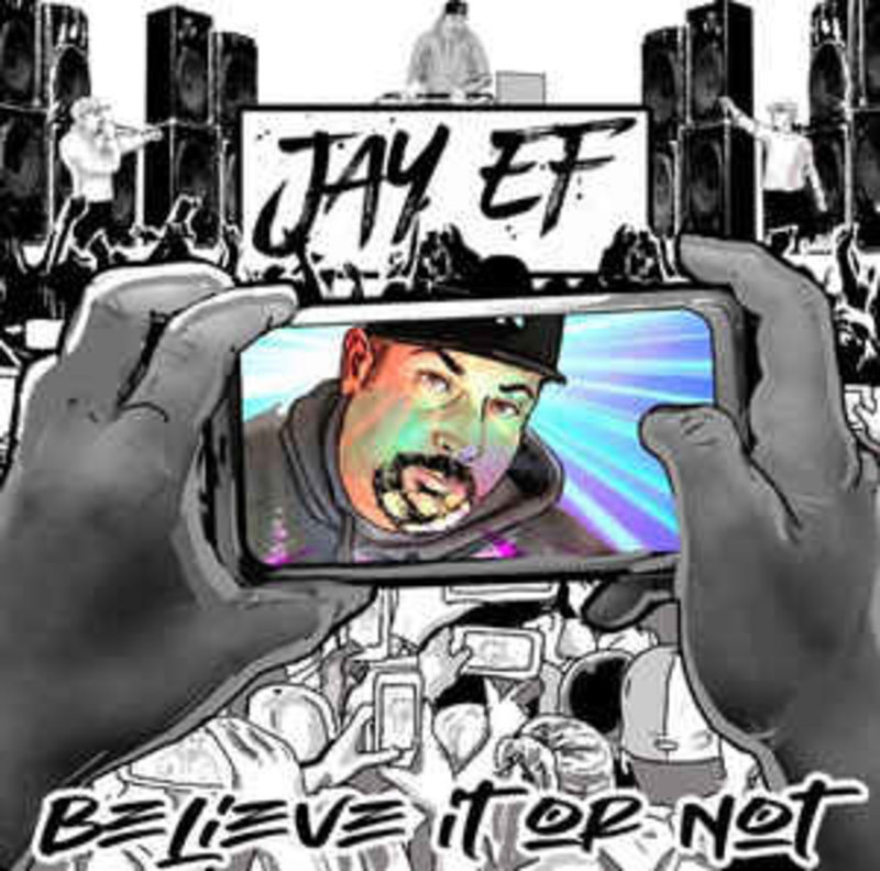 Jay-Ef - Believe It Or Not CD (2021), cardboard sleeve