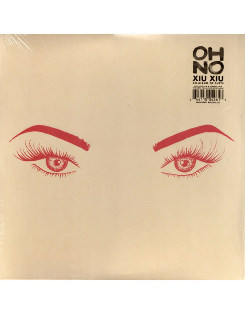 Xiu Xiu - Oh No 2x12" (2021), Cream/Scarlet Vinyl
