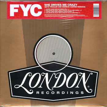 Fine Young Cannibals – She Drives Me Crazy (Seth Troxler And Derrick Carter Remixes) 12"