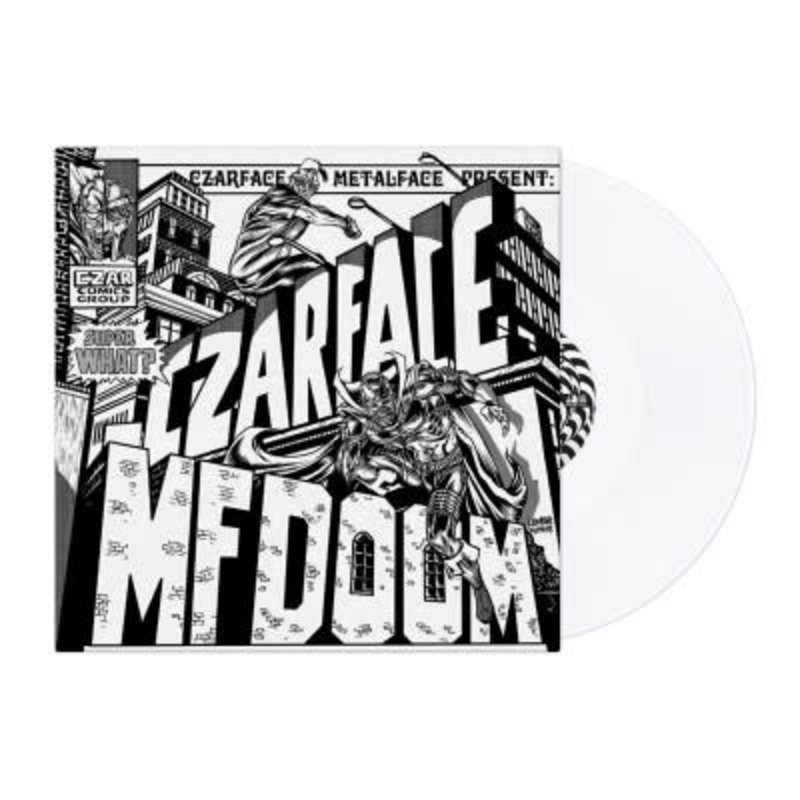 Czarface, MF Doom - Super What? LP (2021, Silver Age), White