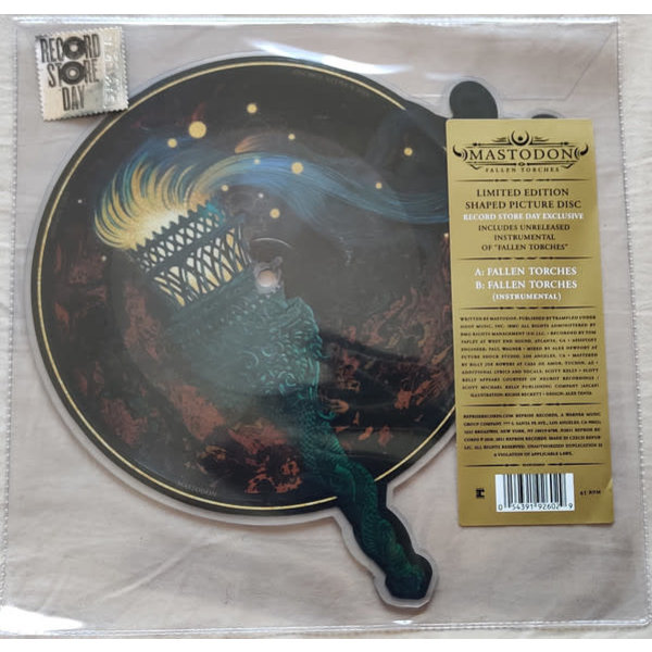 Mastodon - Fallen Torches 12" SHAPED Picture Disc [RSD2021 Reissue], Limited
