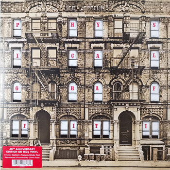 Led Zeppelin - Physical Graffiti 2LP (2015 Reissue), 180g, 40th Anniversary