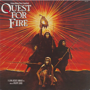 (VINTAGE) Philippe Sarde - Quest For Fire OST LP [Cover:VG,Disc:VG+] (1982, Canada)