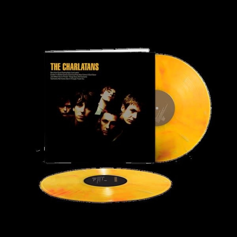 The Charlatans - S/T 2LP (2021 Beggars Arkive Reissue), Marbled Yellow Vinyl