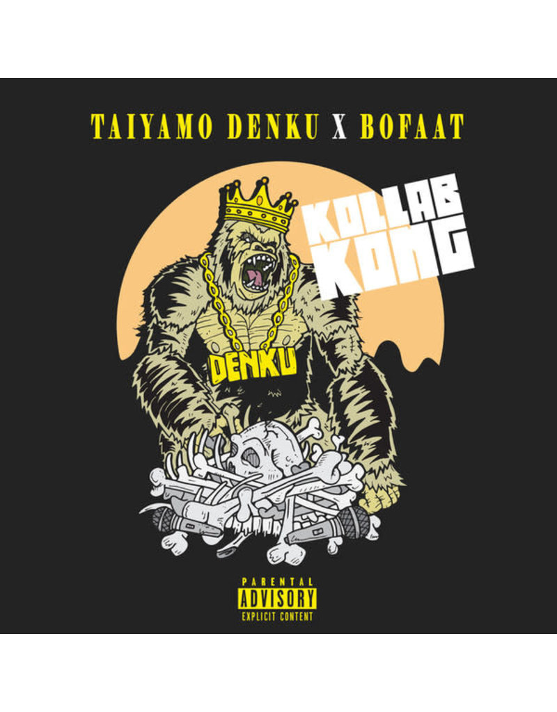 Taiyamo Denku & BoFaat - Kollab Kong 2LP (2020), Limited 300, Yellow Splattered