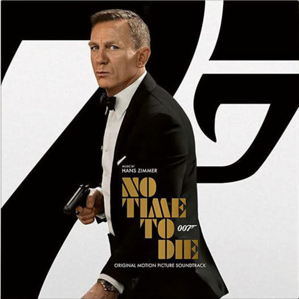 Hans Zimmer - No Time To Die (James Bond) OST 2LP (2021), White Vinyl
