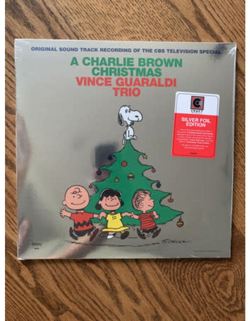 Vince Guaraldi Trio - A Charlie Brown Christmas LP (2021 Reissue), Silver Foil Jacket