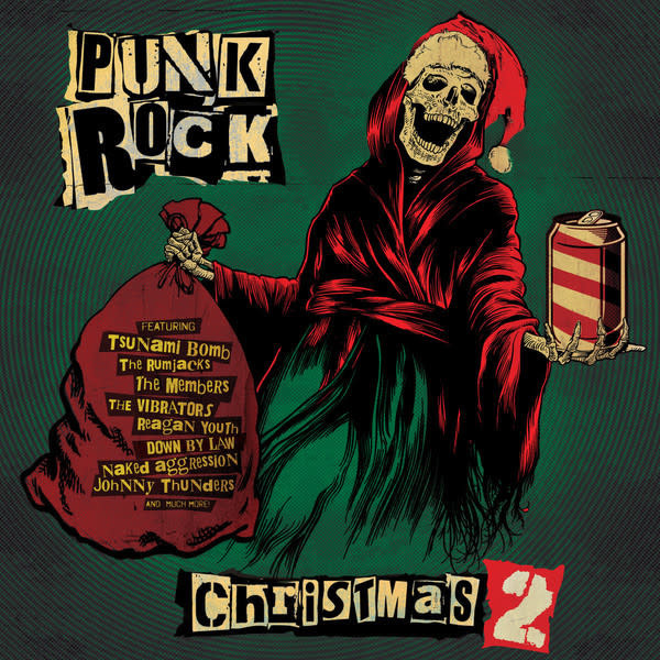 V/A - Punk Rock Christmas 2 LP (2021 Reissue), Green Transparent