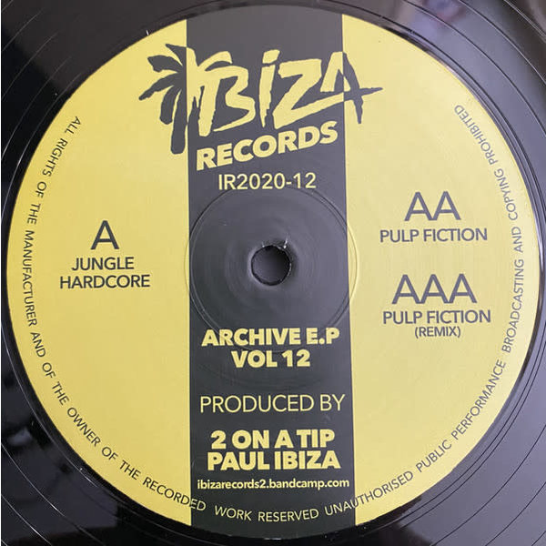 2 On A Tip - Archives Vol 12 12"