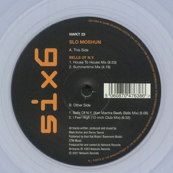 Slo Moshun – Bells Of N.Y. 12"