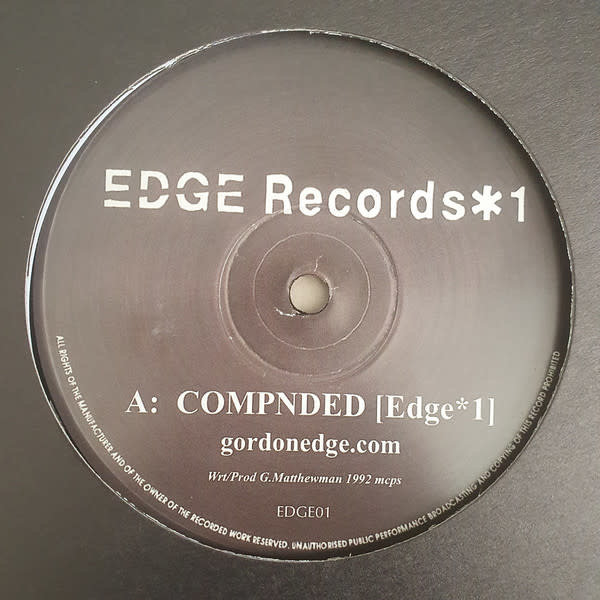 DJ Edge – *1 12"