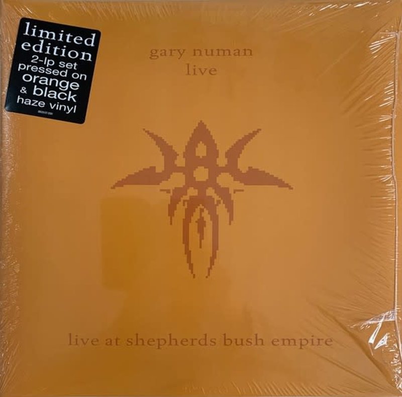 Gary Numan - Live At Shepherds Bush Empire 2LP (2021), Orange & black haze, 180g