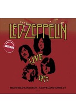 Led Zeppelin - Live at Richfield Coliseum in Cleveland April 27, 1977 - WMMS-FM 2LP (2021), Ox Blood Vinyl