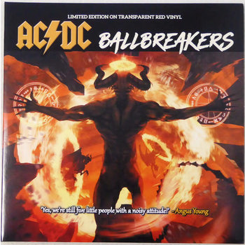 AC/DC - Ballbreakers 10"x2 (2020), Limited 2000, Numbered, Red Transparent