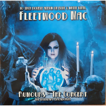 Fleetwood Mac - Rumours In Concert 10"x2 (2021), Limited 2000, Numbered, Blue & White Vinyl