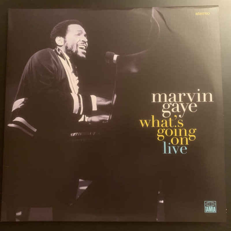 Marvin Gaye - What's Going On Live 2LP (2019), Turquoise Translucent