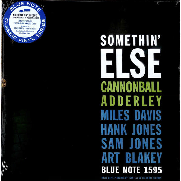 Cannonball Adderley - Somethin' Else LP (2021 Blue Note Classic Reissue)