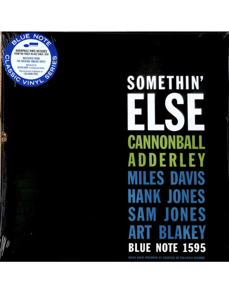 Cannonball Adderley - Somethin' Else LP (2021 Blue Note Classic Reissue)