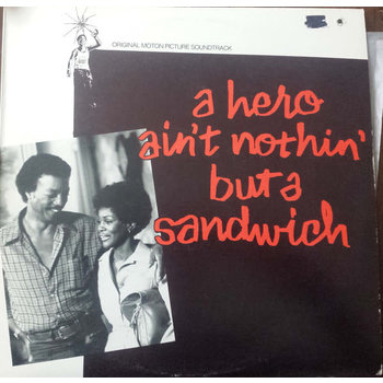 (VINTAGE) Hubert Laws Group - A Hero Ain't Nothin' But A Sandwich OST LP [Cover:VG,Disc:VG+](1978,Canada)