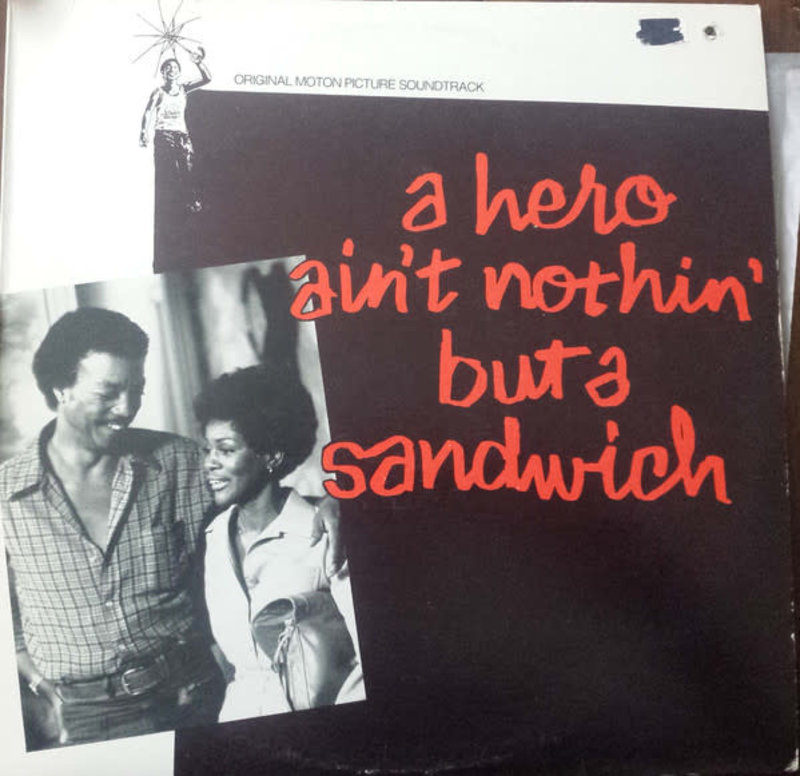 (VINTAGE) Hubert Laws Group - A Hero Ain't Nothin' But A Sandwich OST LP [Cover:VG,Disc:VG+](1978,Canada)