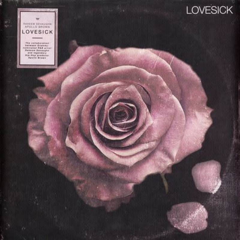 Raheem DeVaughn & Apollo Brown - Lovesick LP (2021), Plum Dusty Splatter