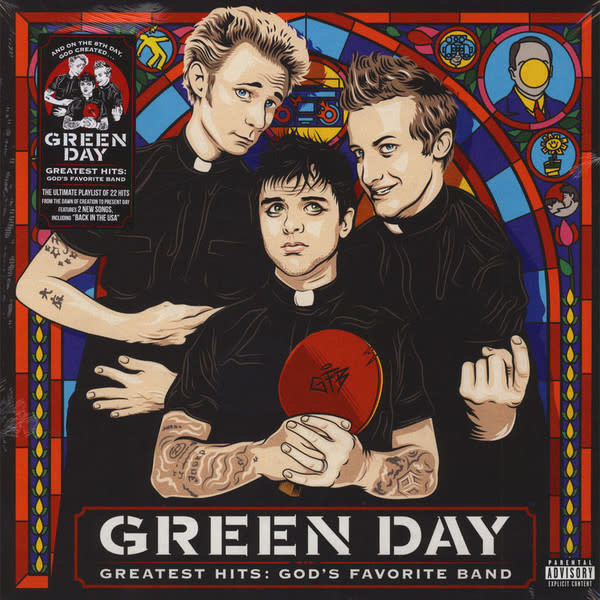 RK Green Day - Greatest Hits: God's Favorite Band 2LP (2017 Compilation)