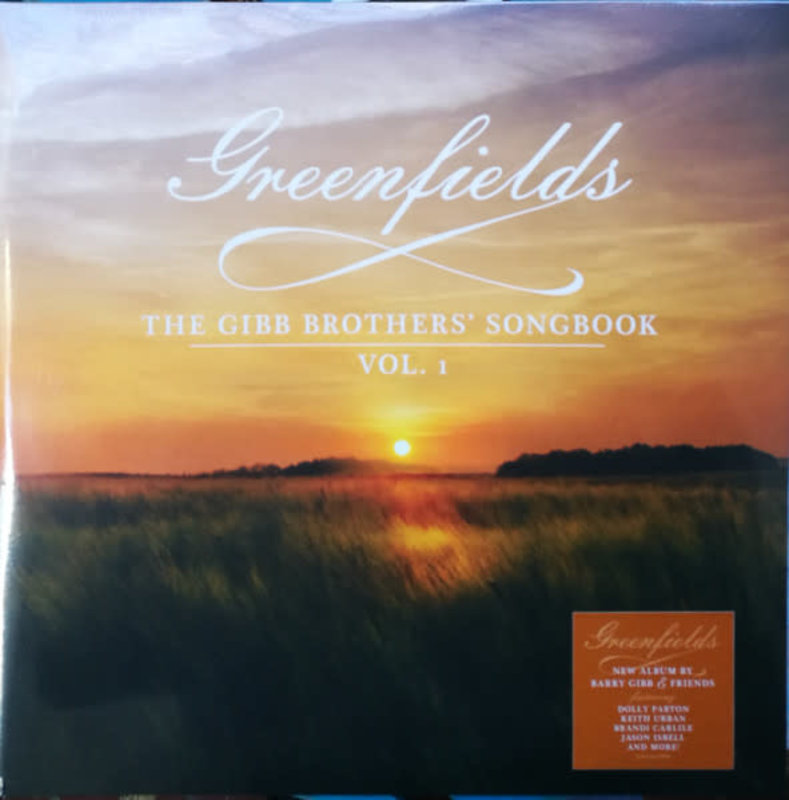 Barry Gibb & Various - Greenfields: The Gibb Brothers' Songbook Vol. 1 2LP (Single-sided LP, Laser etched, Gatefold)