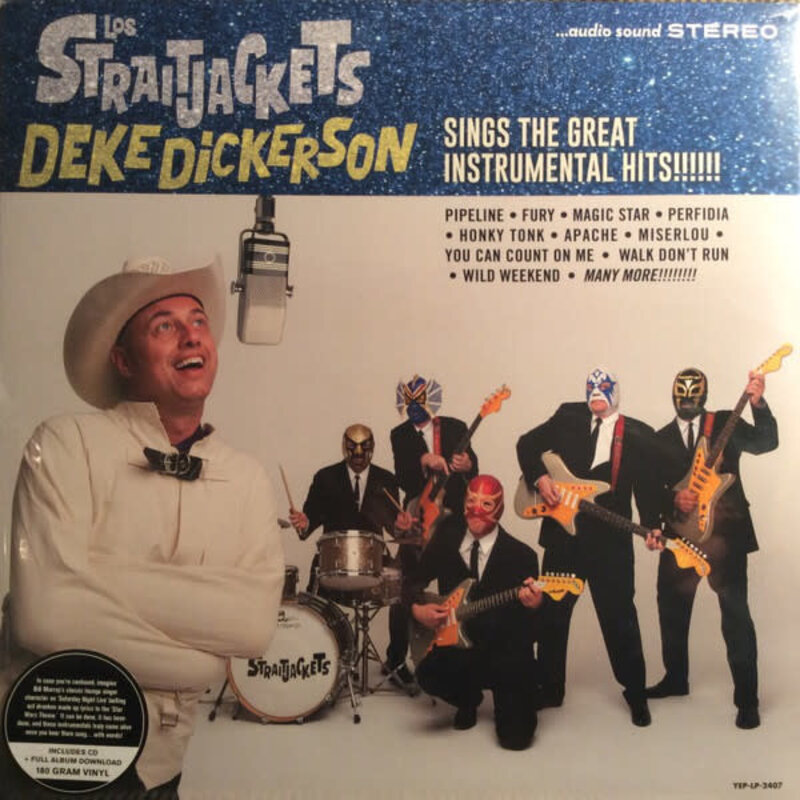 Los Straitjackets, Deke Dickerson - Sings The Great Instrumental Hits LP+CD (2014)