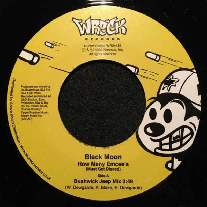 HH Black Moon - How Many Emcee's (Must Get Dissed) 7” (2018)