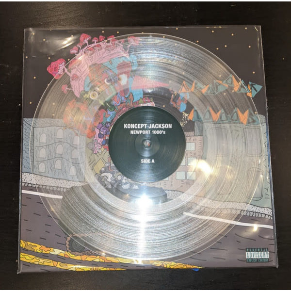 Koncept Jack$on - Newport 1000s LP (2020), Clear Vinyl