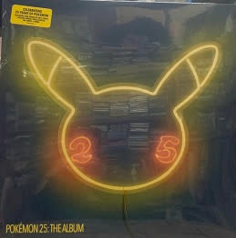 V/A - Pokémon 25: The Album LP (2022), Compilation, Yellow