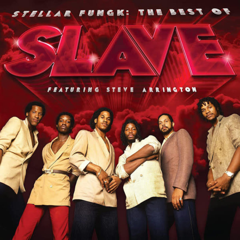 Slave Featuring Steve Arrington - Stellar Fungk: The Best Of Slave Featuring Steve Arrington 2LP (2022 Reissue), Red Vinyl, Compilation