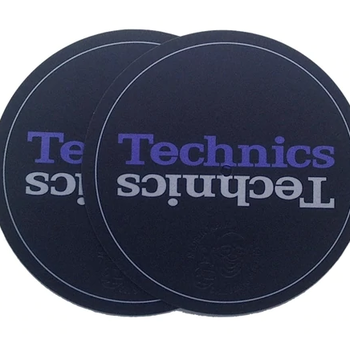 Technics Slipmat Purple Font Double Pack