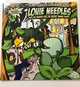 Texas Scratch League - Louie Needles and The Search For The Secret Snare Drum 12" (2017), Numbered, 5th Anniversary
