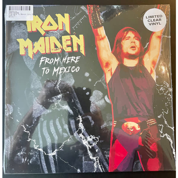 Iron Maiden - From Here To Mexico LP (2022), Clear Vinyl