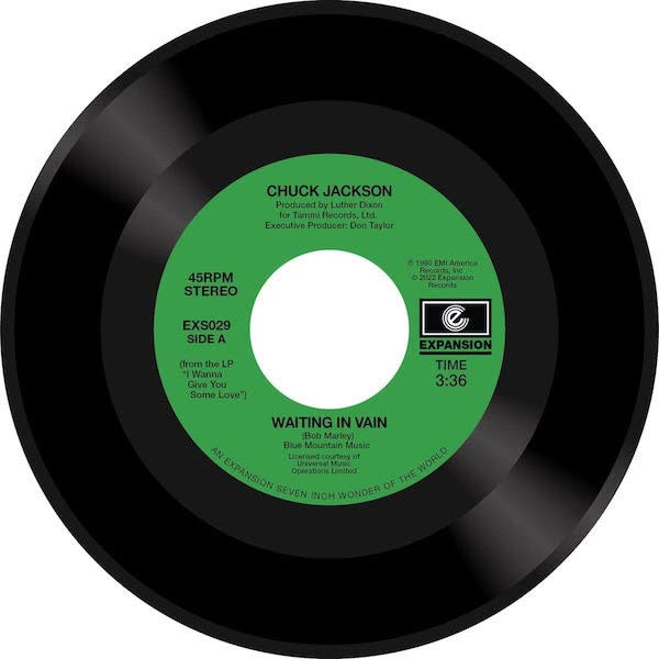 Chuck Jackson - Waiting In Vain / No Tricks 7" (2022)