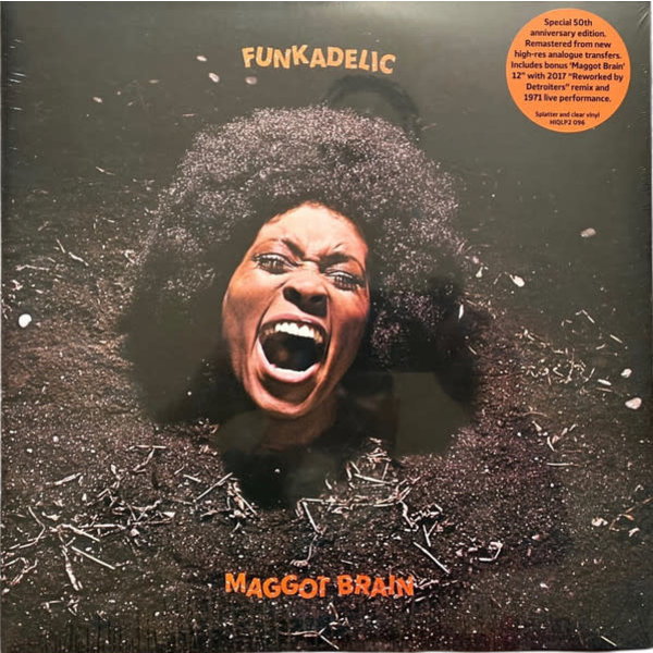 Funkadelic - Maggot Brain LP+12" (2022 Reissue), Blue & Splatter Red/Clear Vinyl