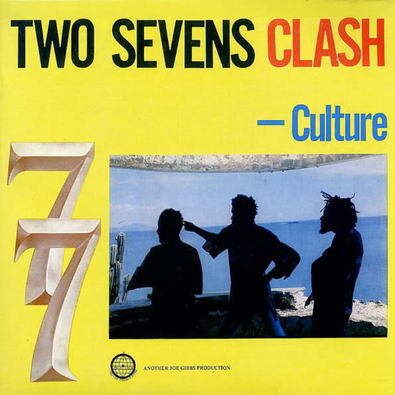 Culture - Two Sevens Clash LP (2022), Clear/Yellow & Blue Swirls