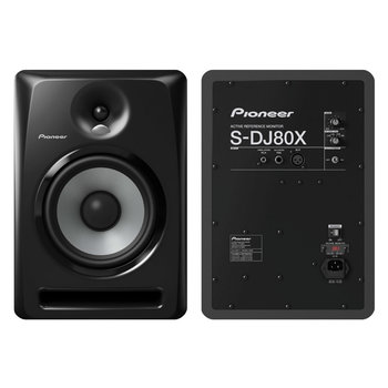 Pioneer Pioneer S-DJ80X (8” Active Monitor Speaker) (Black) (SINGLE)