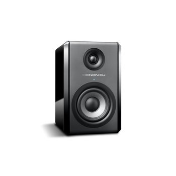 DENON DJ SM50 Bi-Amplified 5" Reference Studio Monitor with Proximity Control - 50W