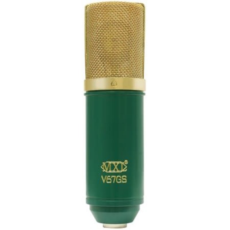 MXL V67GS Large Diaphragm Condenser Microphone Green & Gold