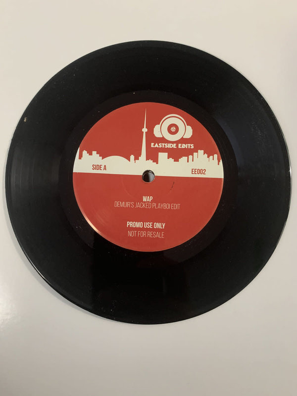 Eastside Edits 002 - WAP (Demur's Jacked Playboi Edit)/Oh My God (Double A's Mid Tempo Rework) 7" (2022)