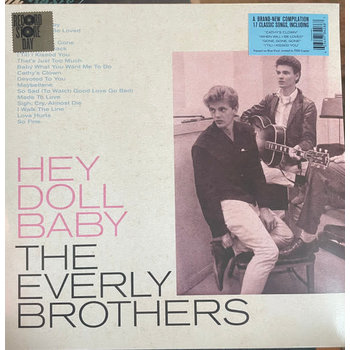 Everly Brothers - Hey Doll Baby LP [RSD2022April] Vinyl, LP, Limited Edition, Special Edition, Blue Vinyl